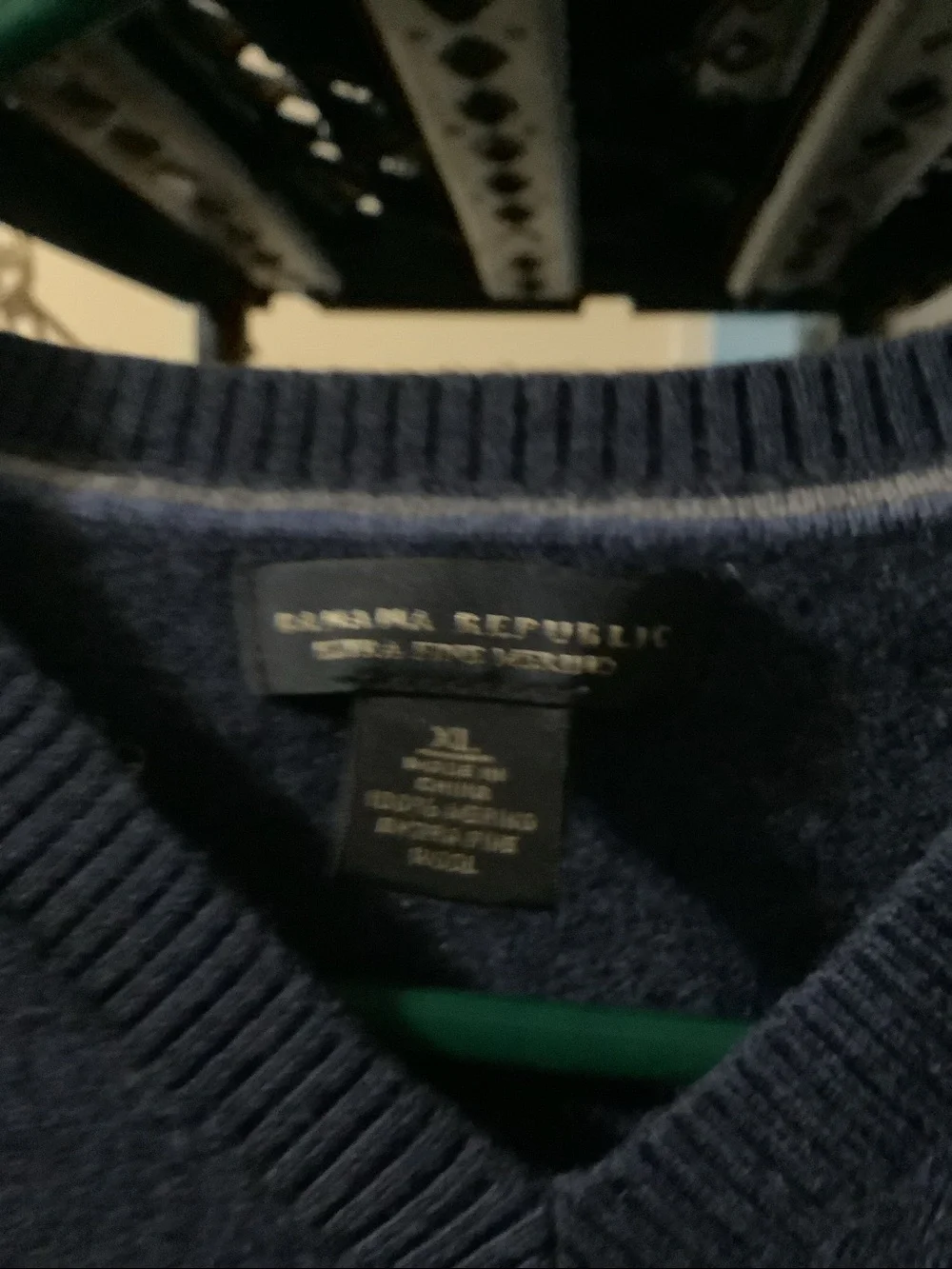 Banana Republic Navy V-Neck Sweater,‎ see description ,